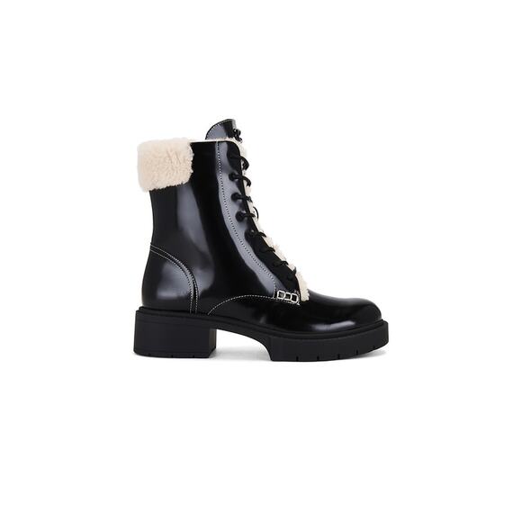 Coach 'Leighton' Black Bootie 7.5 - Picture 1 of 6